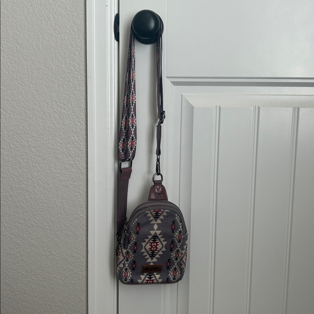 Wrangler Geometric Patterned Small Crossbody - Picture 2 of 7